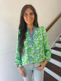 MS-Top Gianna Daisy Chain Green