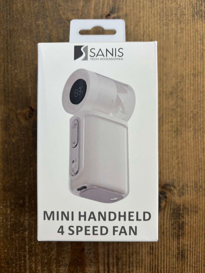 Sanis Tech- High Speed Mini Fan White
