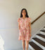 Umgee- Tan and Pink Mis dress