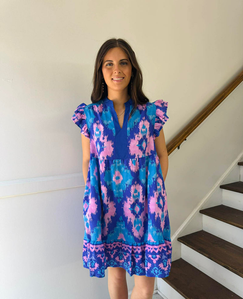 Umgee- Ocean Mix Dress
