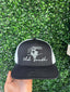 Old South - Lineman Trucker Hat - Black / White