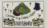 Happy By Rachel - Statesboro Saturdays Game Day Fleece Blanket