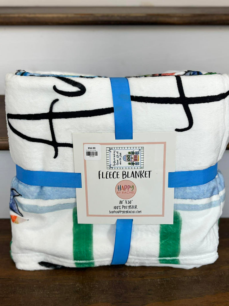 As For Me and My House Fleece Blanket