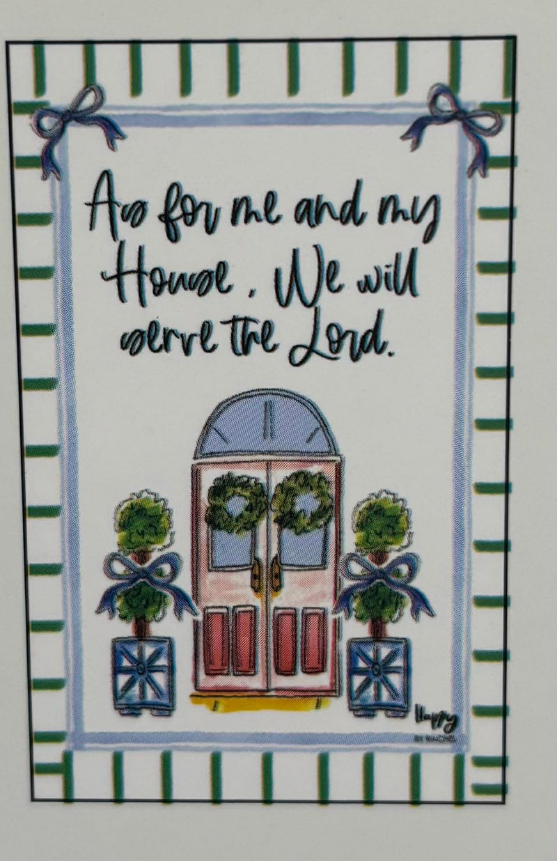 As For Me and My House Fleece Blanket