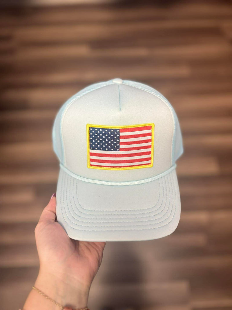 LG Patriotic Patch Foam Trucker Hat