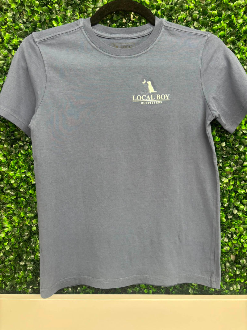 Local Boy-Youth Painted USA SS Tee