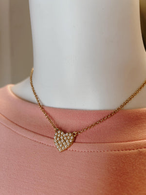 Meryl Heart Necklace