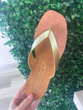 CCOCCI - Champagne Flip Flop Sandals