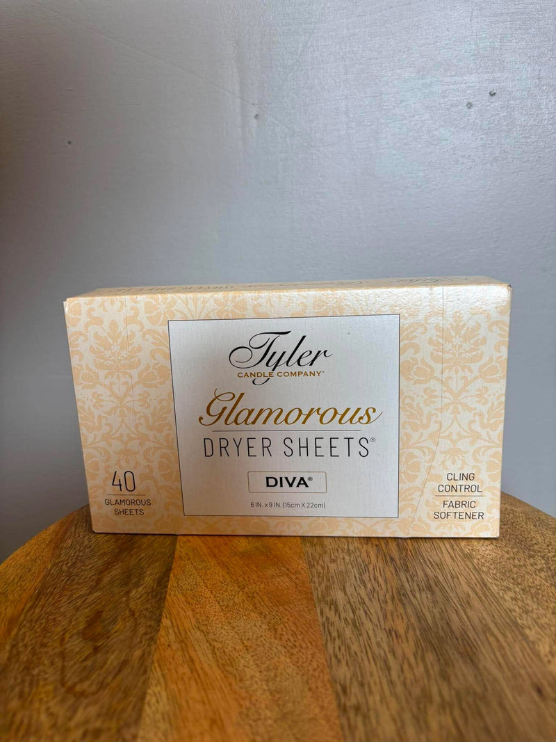 Tyler- DIVA GLAMOROUS DRYER SHEETS