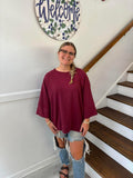 Umgee- Textured Slub Knit top