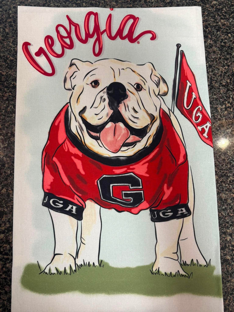 Glory Haus- Georgia Mascot Tea Towel