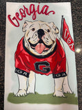 Glory Haus- Georgia Mascot Tea Towel