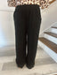 Umgee - No Lining Linen Blend Scalloped Hem Pants