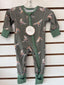 Honeydew-Green Mallard Bamboo Romper