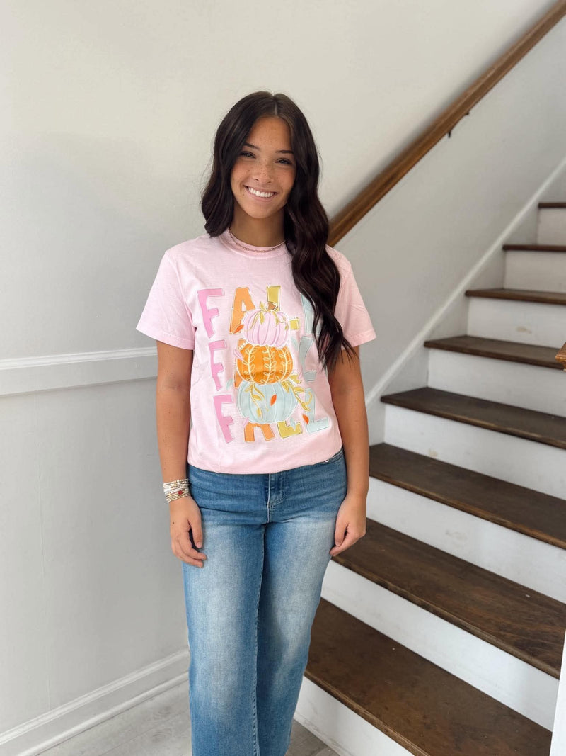 Trendy Tee - Fall Fall Fall Pumpkin Tee