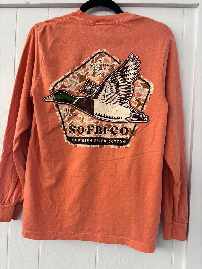Southern fried cotto- On the Wing Long Sleeve