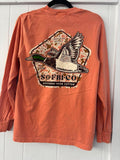 Southern fried cotto- On the Wing Long Sleeve