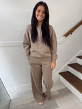 Zenana- Scuba Crewneck Set