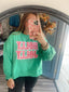 Holly Jolly Green/Pink Sweater