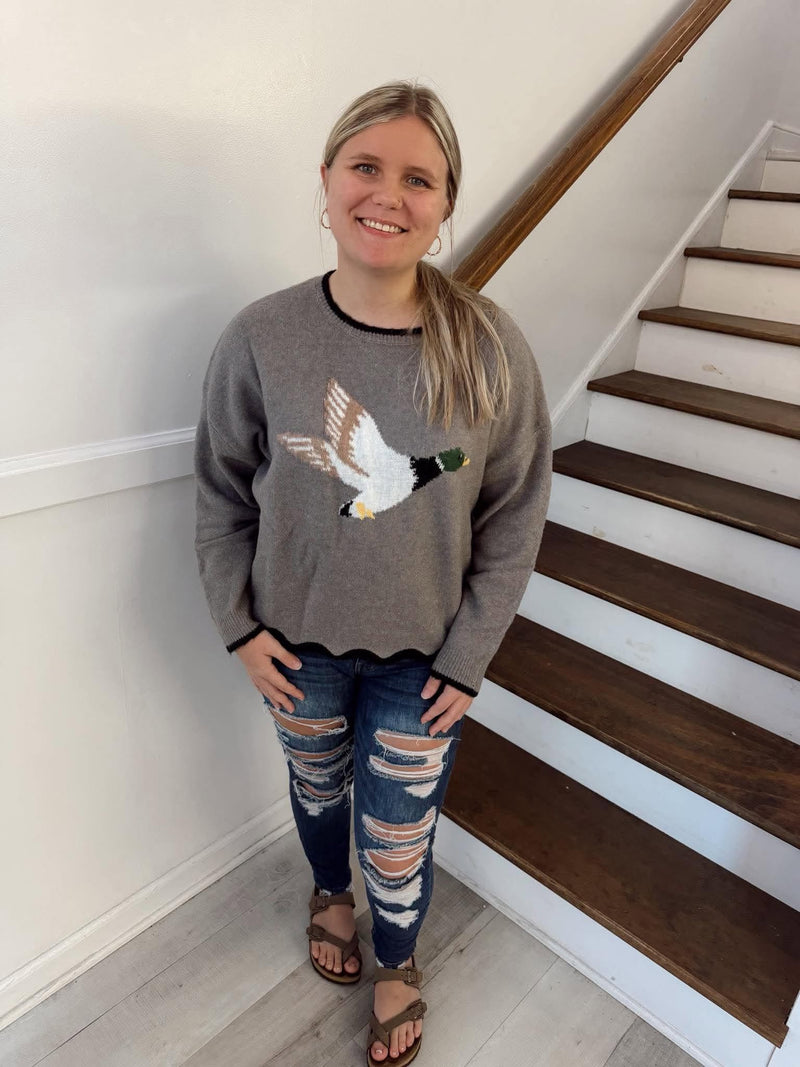 Simply Southern- Mallard sweater