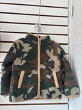 Honeydew- Forest camouflage fleece jacket