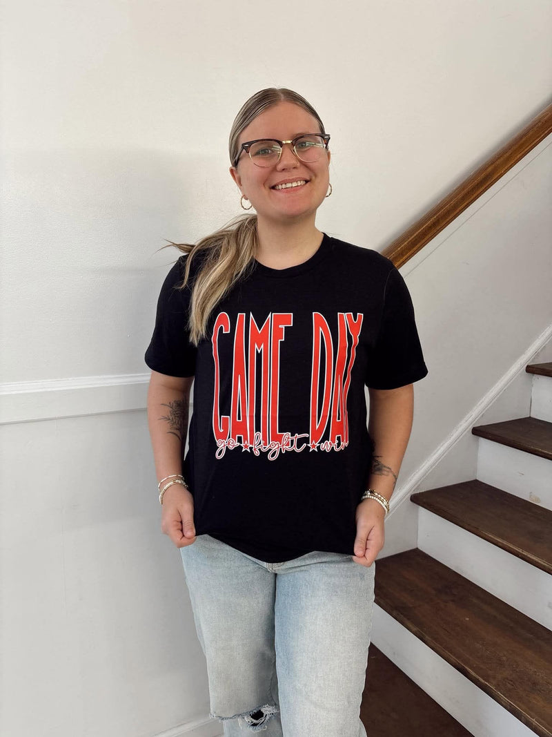 P&PD - Game Day Go Fight Win Tee