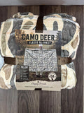 Happy By Rachel- Camo Deer Blanket