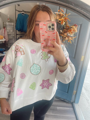 Gingerbread Land Sweater