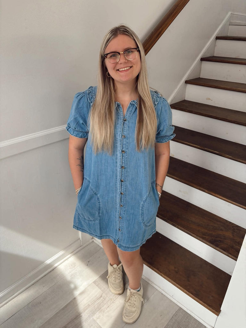 Simply Southern- Denim Dress