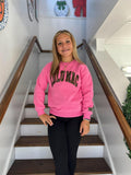 LULU MAC - Youth Bottomland Camo Bubblegum Sweatshirt