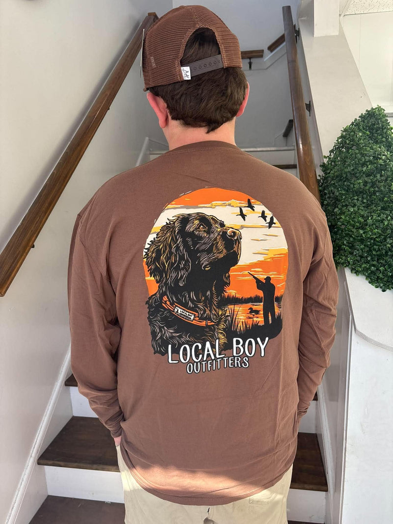 local boy- Boykin Dream LS tee Espresso