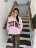 LULU MAC - Mossy Oak Bottomland Light Pink Sweatshirt