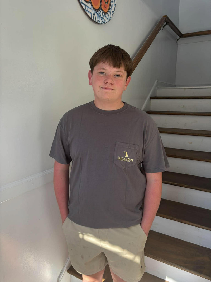 Local Boy- Gray Greenhead Flight T-shirt