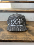 Local Girl- Olive Polka Dot