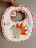 Girls Reversable Holiday Bib