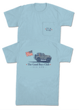 Old Row- Chambray GBC Jeep USA Pocket Tee