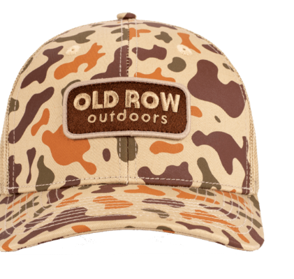Old Row- Outdoors Camo Snapback Hat