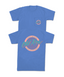 Old Row - Mystic Blue Circle Logo Tee