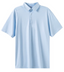 Meripex-Micro Light Blue/White Polo