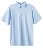 Meripex-Micro Light Blue/White Polo