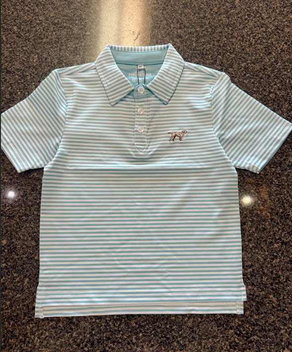 Fieldstone - Youth Marshall Baby Blue Performance Polo