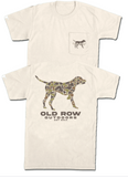 Old row - pointer pocket tee