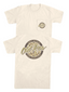 Old Row Circle Logo Tee Tan/brown