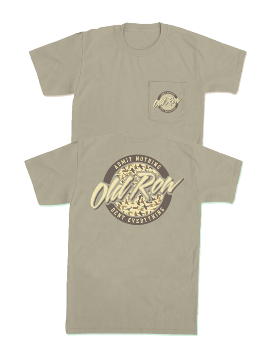 Old Row - Circle Logo Camo/Green