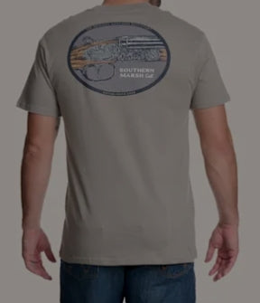 Southern Marsh - Heritage Engraved Tee