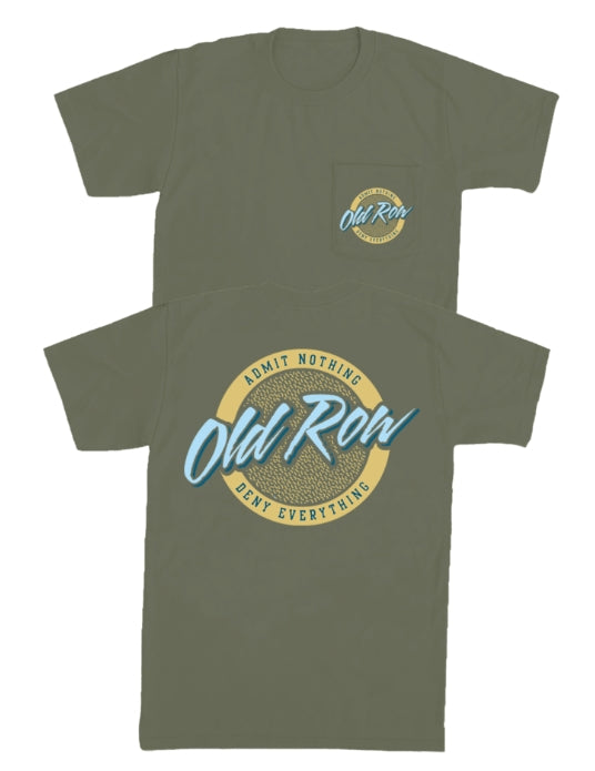 Old Row- Sage Circle Logo Pocket Tee
