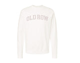 Old Row - White Crewneck