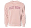 Old Row- Pink Pigment Dyed Crewnecks