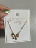 Bow Necklace