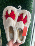 Red Bow Slippers